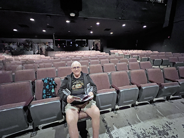 Lee Duquette at the theater