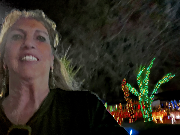 Karen Duquette at the Lantern Festival