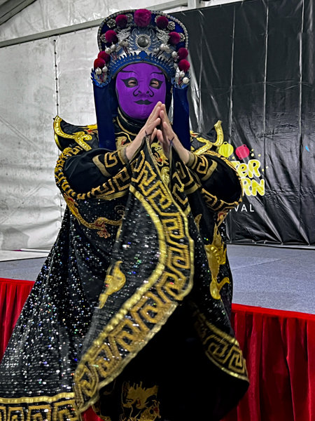 The Amazing Face Changing Performe