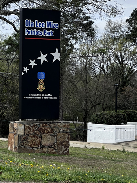 Ola Lee Mize Patriots Park