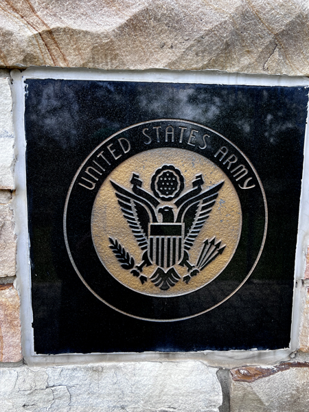 United States Army sign