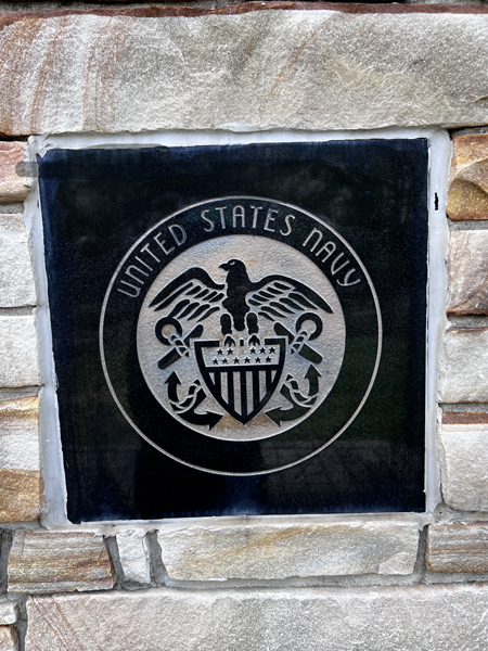 nited States Navy sign