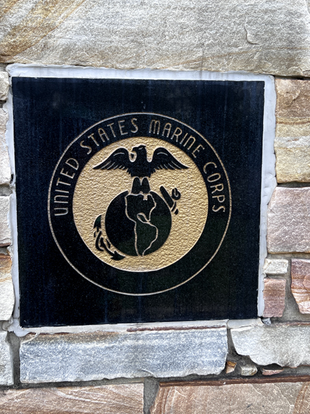 nited States Marine Corps sign