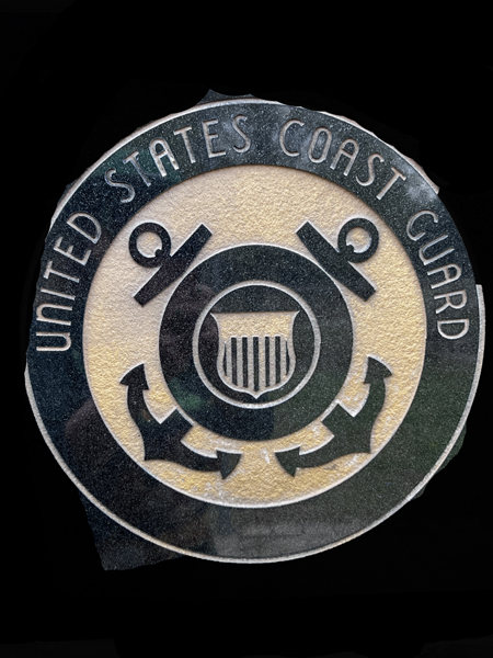 nited States Coast Guard sign