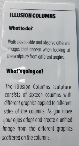 Illusion Columns sign