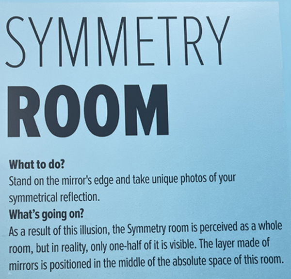 the Symmentry Room