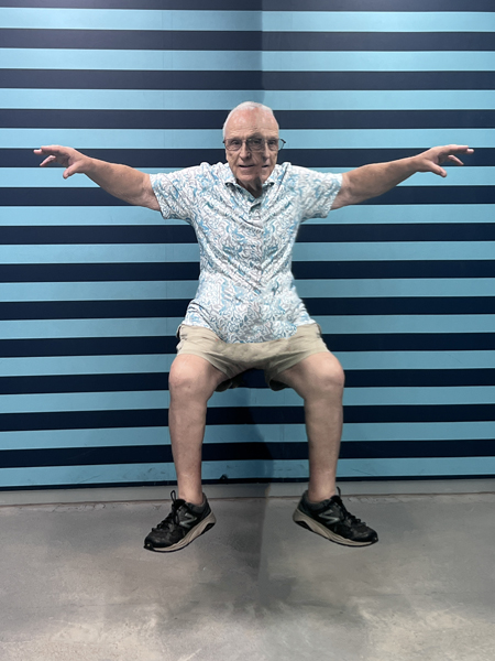 Lee duquette wqith two heads