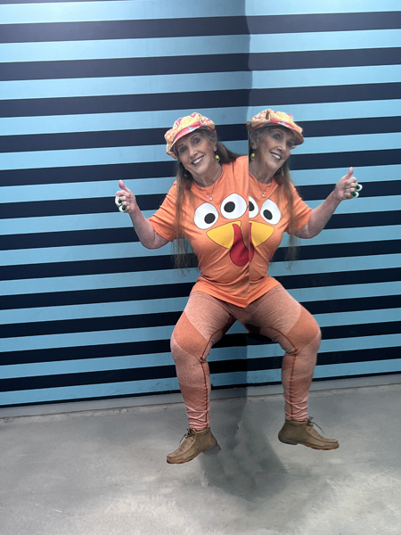 a two headed Karen Duquette