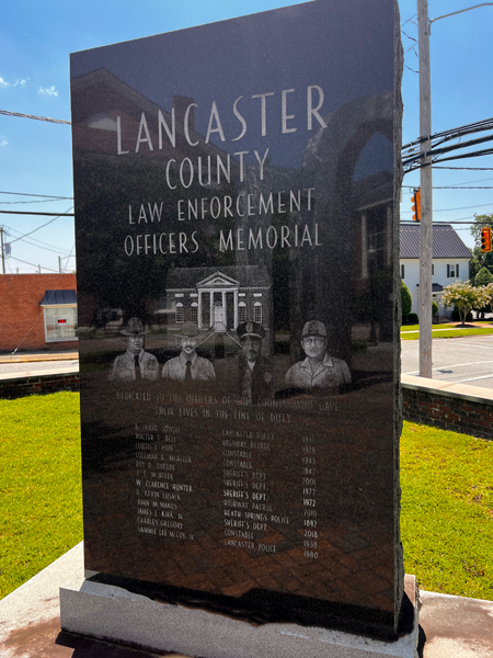 Lancaster County Lwa Enforcement Offiers Memorial