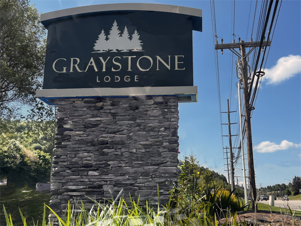Greystone Lodge entry