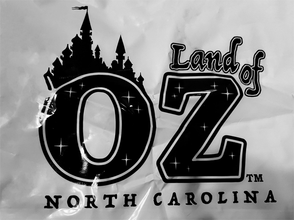 Land of Oz NC sign
