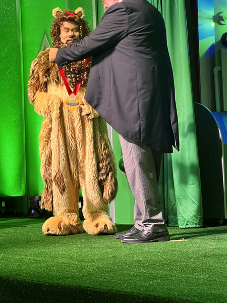 The Lion gets a heart