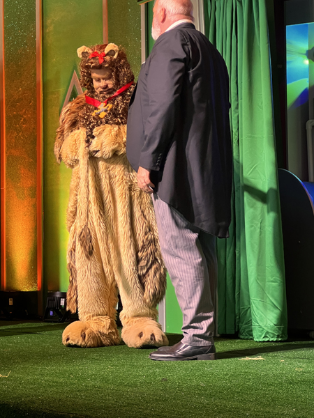 The Lion gets a heart