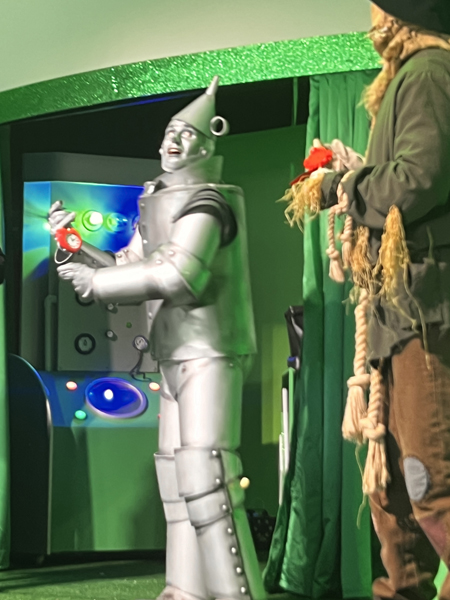 tin Man and Scarecrow