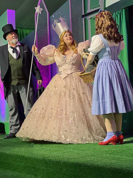 the Wizard of OZ, the  Good Witch , and Dorothy