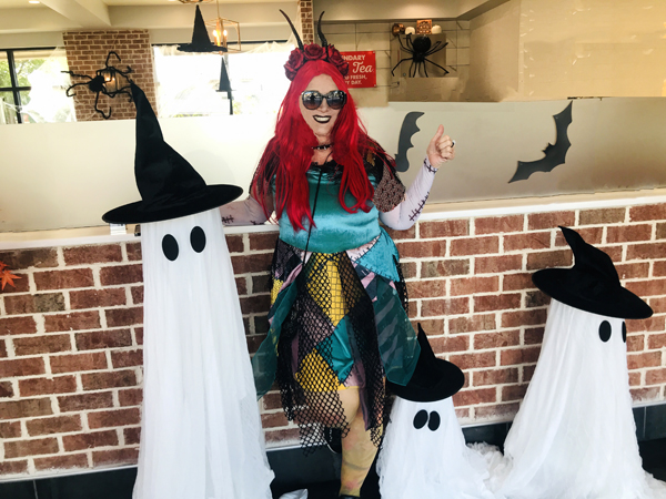 Karen Duquette and 3 ghosts