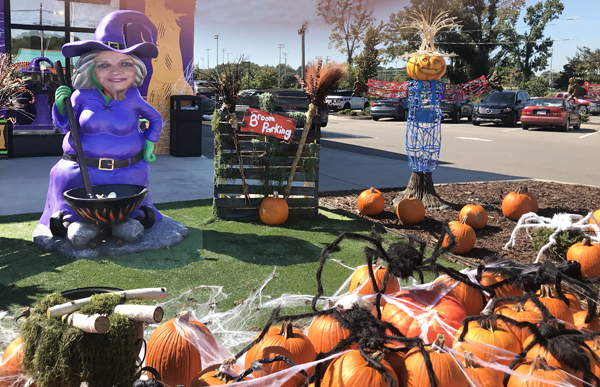 Halloween at Bojangles in Conway SC
