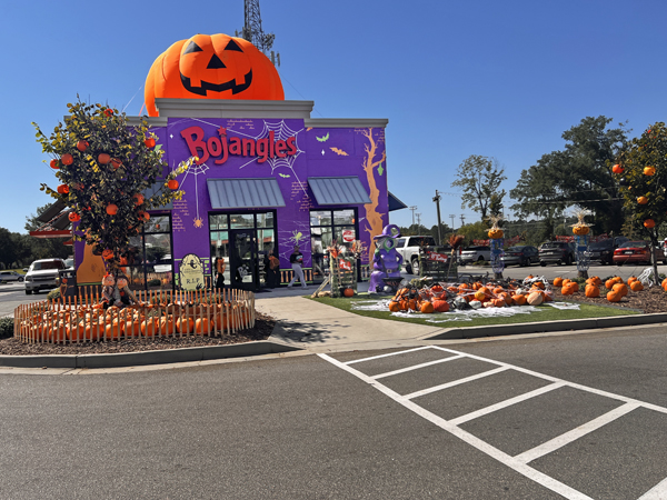 Halloween at Bojangles in Conway SC