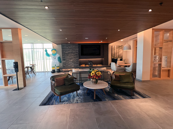 Hotel lobby