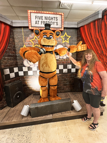 Five Nights at Freddys display