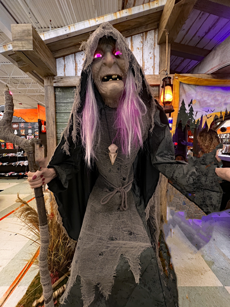 Interactive witch