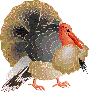animated turkey clipart