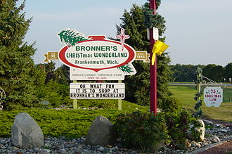 sign for Bronners