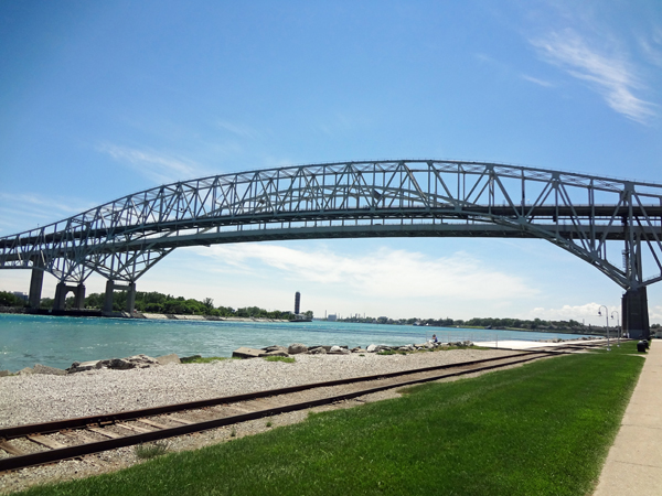 the Blue Water Bridges