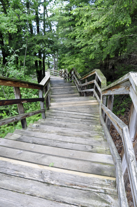 part of the 272 step Stairway to The Wanigan