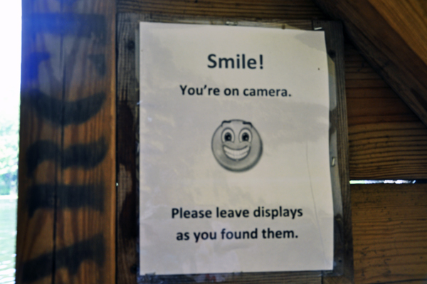 as usual, this wanigan is being video taped