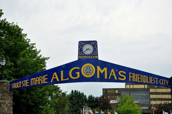 Sault Ste. Marie Algoma;s sign