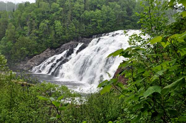 Magpie scenic high falls