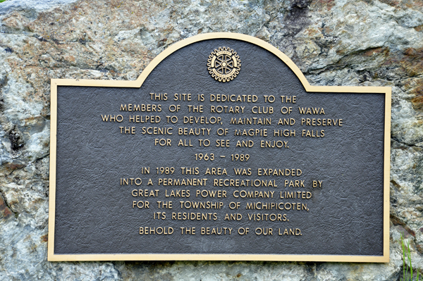 dedication sign