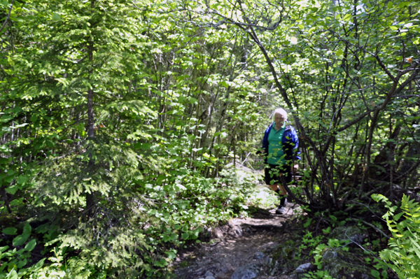 Lee Duquette at Rainbow Falls