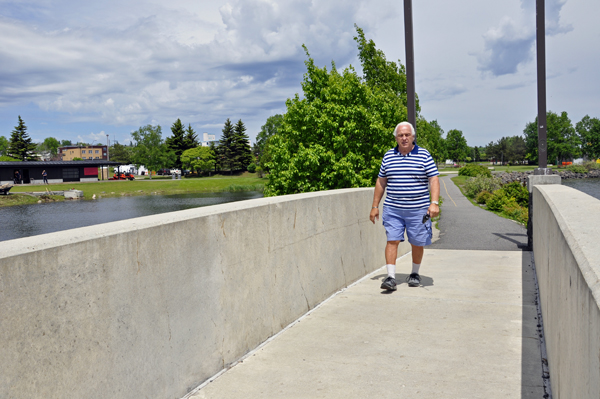 Lee Duquette at Thunder Bay Marina Park