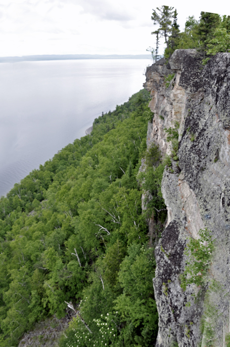 view at Thunder Bay Lookout