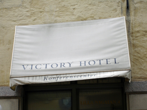 Victory Hotel in Sweden