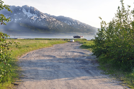 the site of the town of Old Valdez