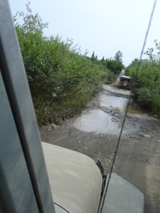 mud puddle approaching