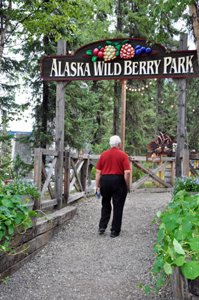 Alaska Wild Berry park entrance