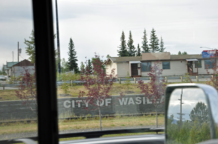 City of Wasilla on wall