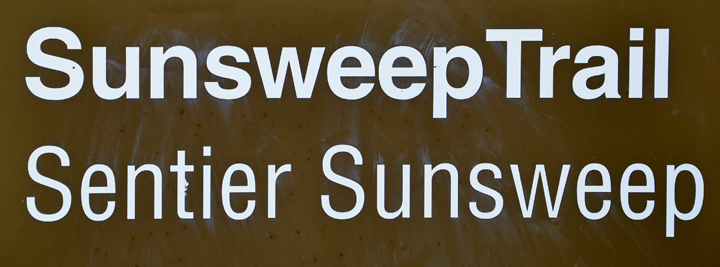 sign - Sunsweep Trail