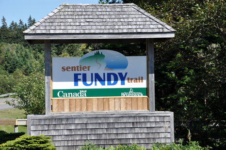 Fundy Trail sign