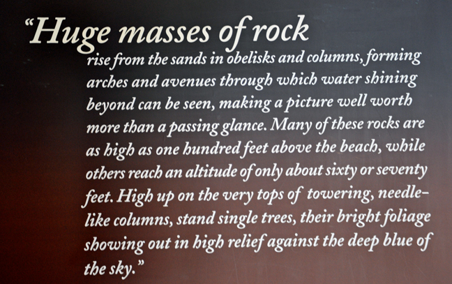sing about the huge rocks