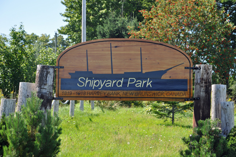 sign - Shipyard Park