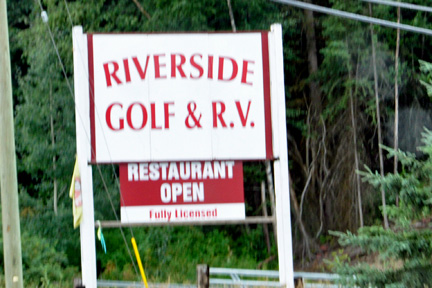 sign - Riverside RV Park