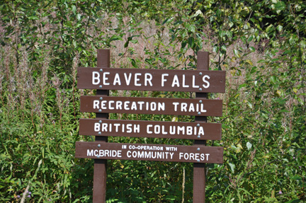 sign - Beaver Falls