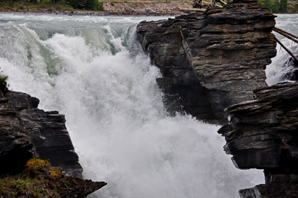 rushing water