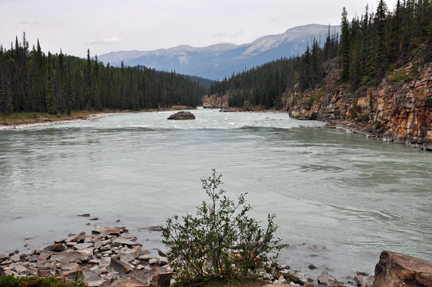 the calmer river