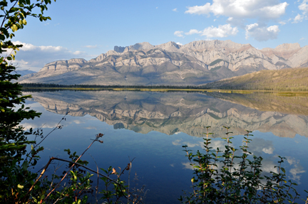  Talbot Lake reflections